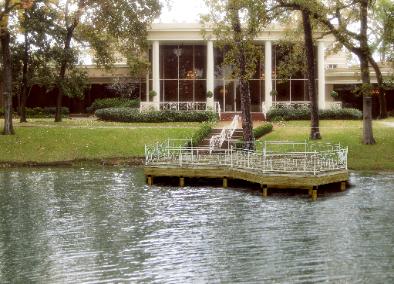 Country Club Deck into Water 